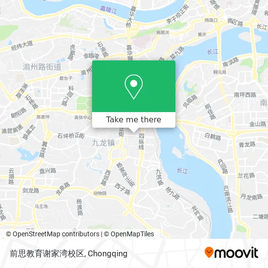 前思教育谢家湾校区 map
