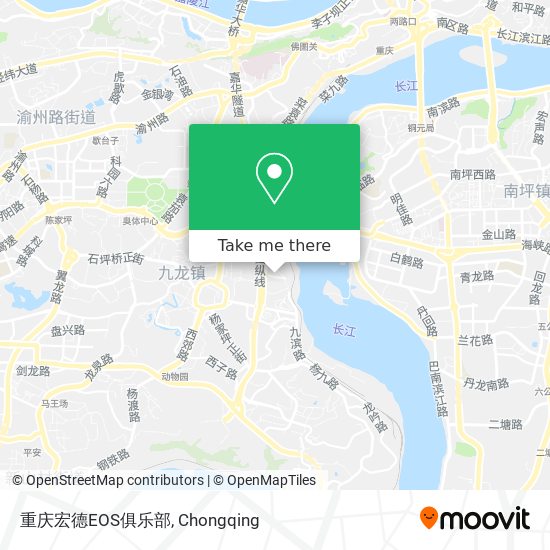 重庆宏德EOS俱乐部 map