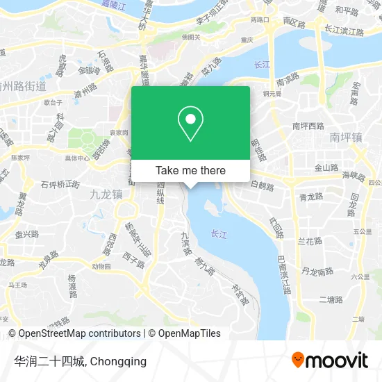 华润二十四城 map