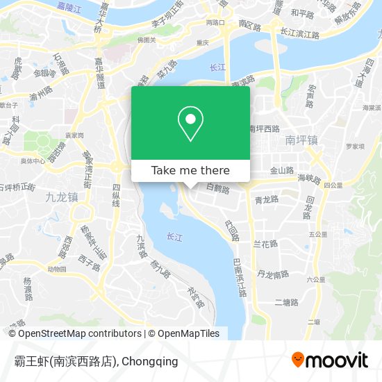 霸王虾(南滨西路店) map