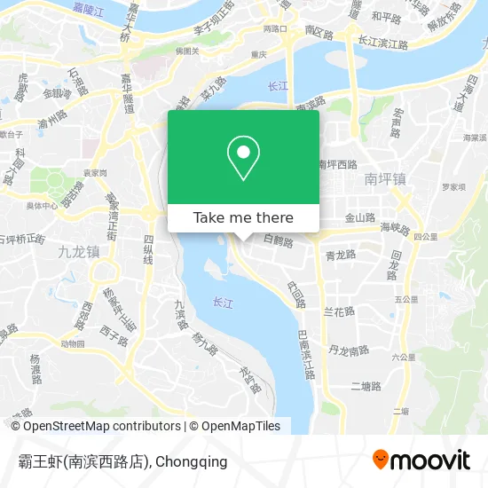 霸王虾(南滨西路店) map