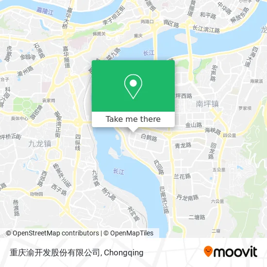 重庆渝开发股份有限公司 map