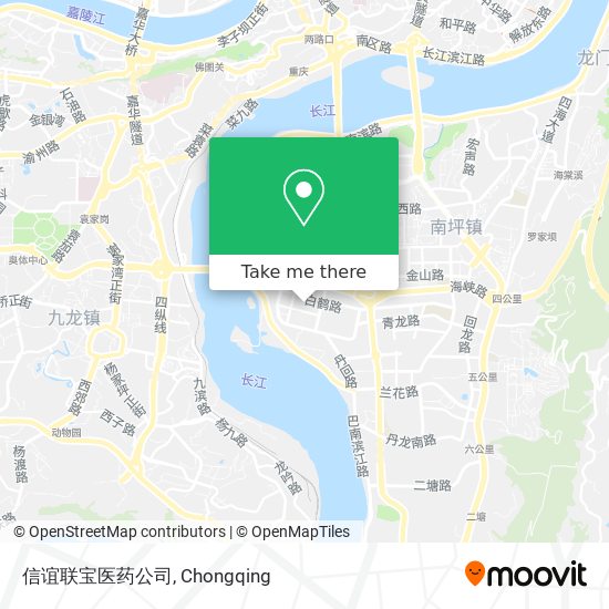 信谊联宝医药公司 map