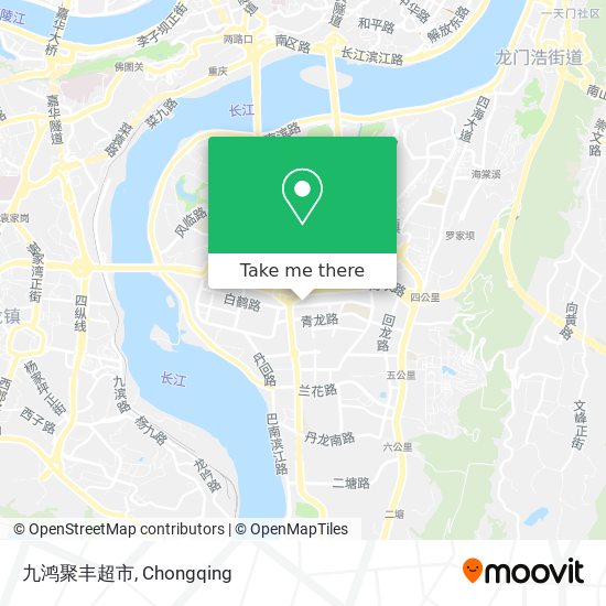 九鸿聚丰超市 map
