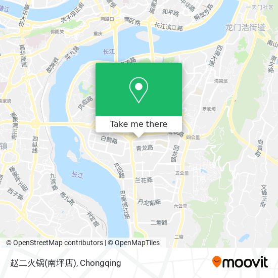 赵二火锅(南坪店) map