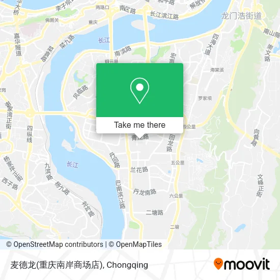麦德龙(重庆南岸商场店) map