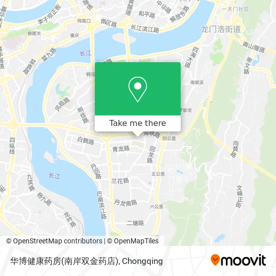 华博健康药房(南岸双金药店) map