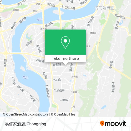 易佰家酒店 map