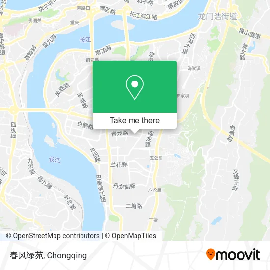 春风绿苑 map