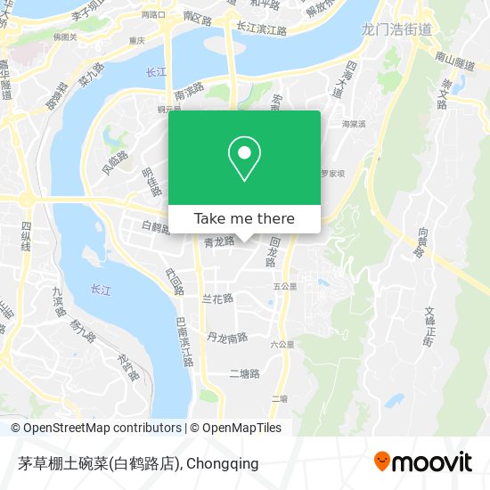 茅草棚土碗菜(白鹤路店) map