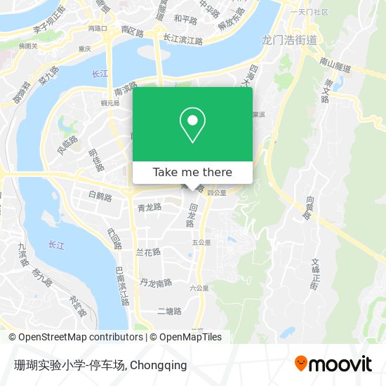 珊瑚实验小学-停车场 map