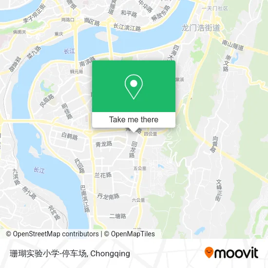 珊瑚实验小学-停车场 map