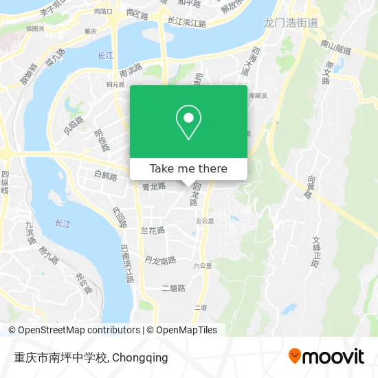 重庆市南坪中学校 map