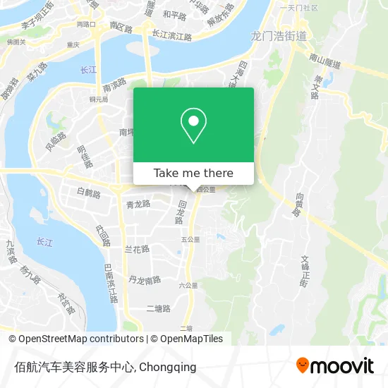 佰航汽车美容服务中心 map