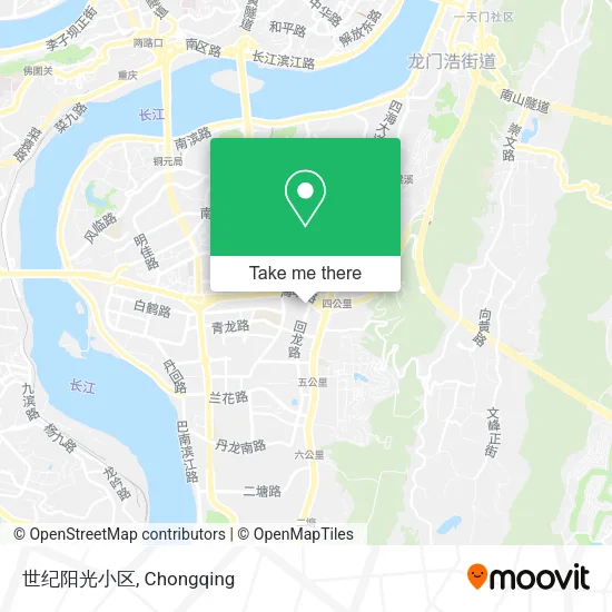 世纪阳光小区 map