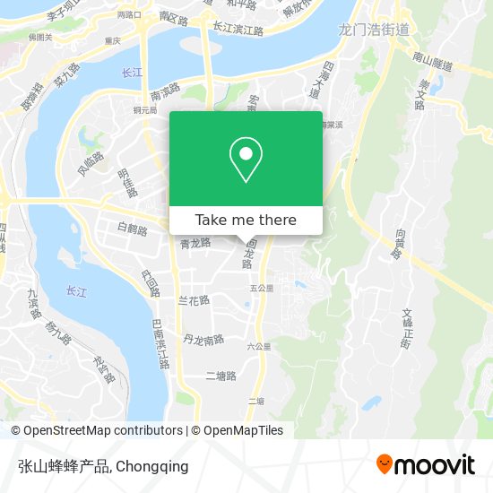 张山蜂蜂产品 map