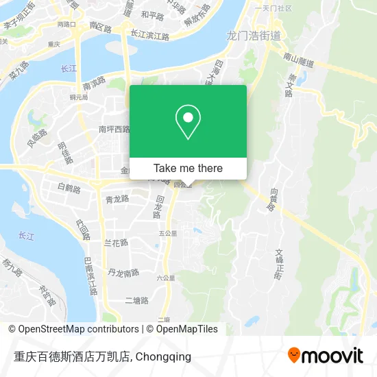 重庆百德斯酒店万凯店 map
