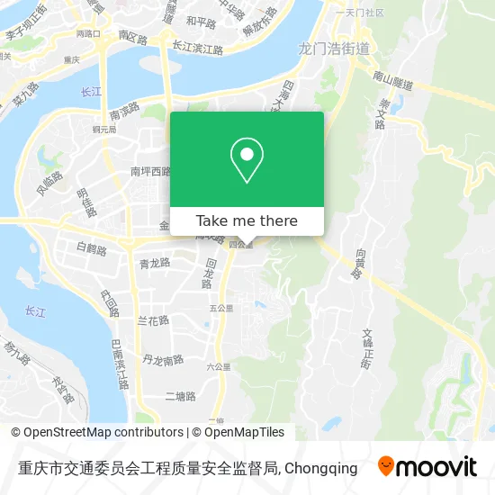 重庆市交通委员会工程质量安全监督局 map