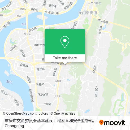 重庆市交通委员会基本建设工程质量和安全监督站 map