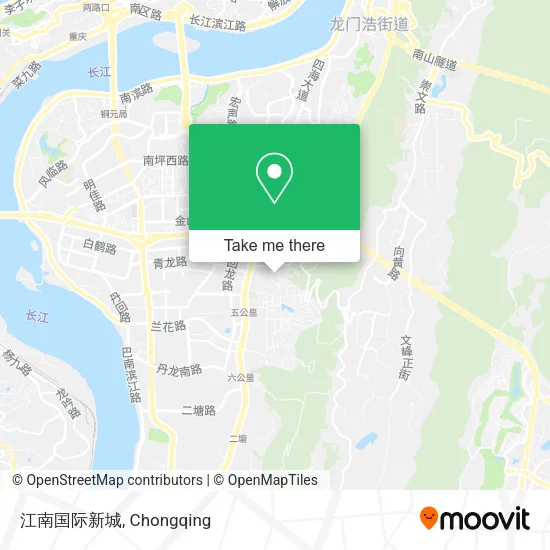 江南国际新城 map