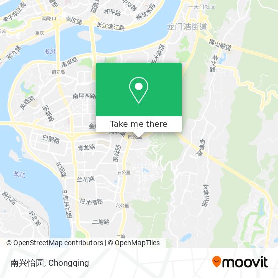 南兴怡园 map