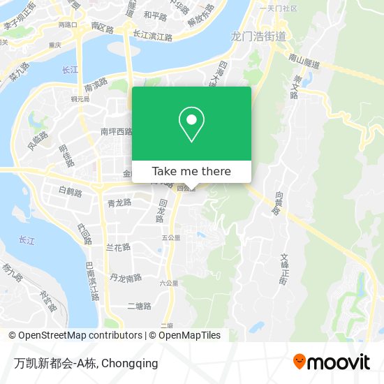 万凯新都会-A栋 map