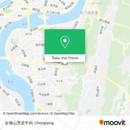 金佛山烫皮牛肉 map