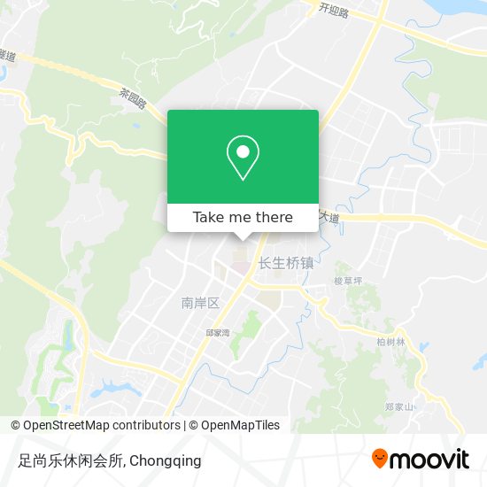 足尚乐休闲会所 map