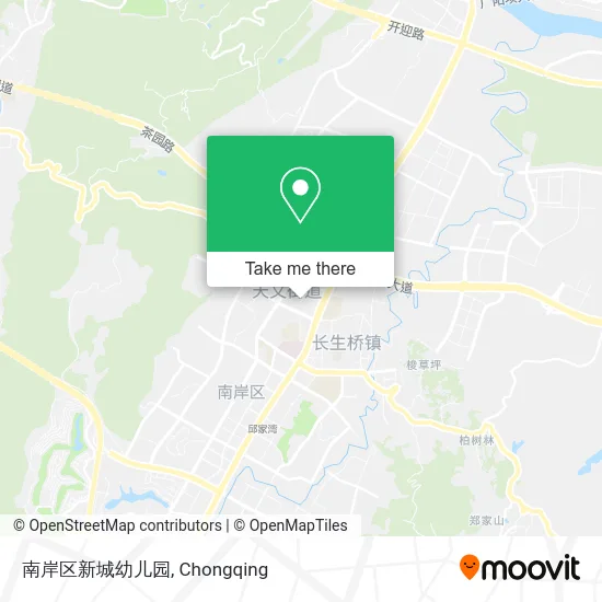 南岸区新城幼儿园 map