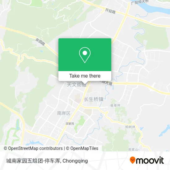 城南家园五组团-停车厍 map