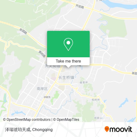 泽瑞琥珀天成 map