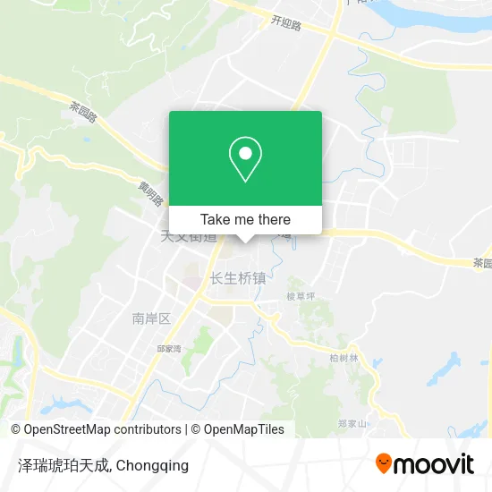 泽瑞琥珀天成 map