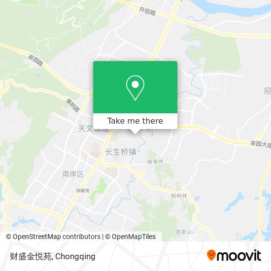 财盛金悦苑 map