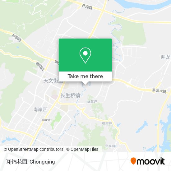 翔锦花园 map
