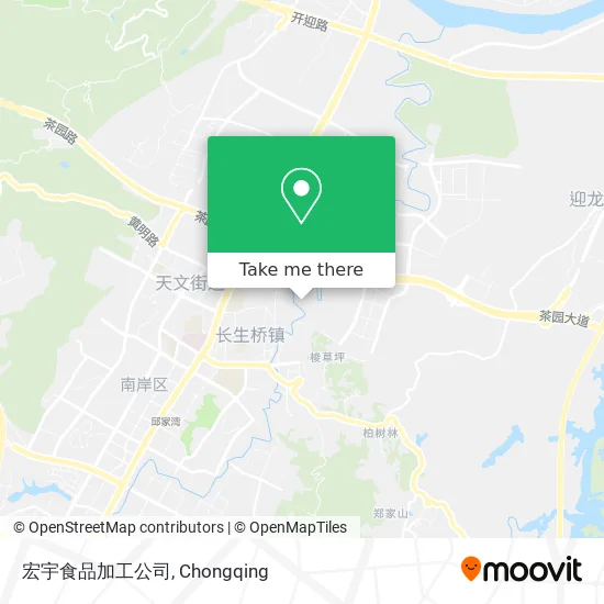 宏宇食品加工公司 map