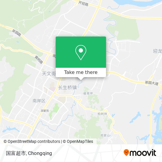 国富超市 map