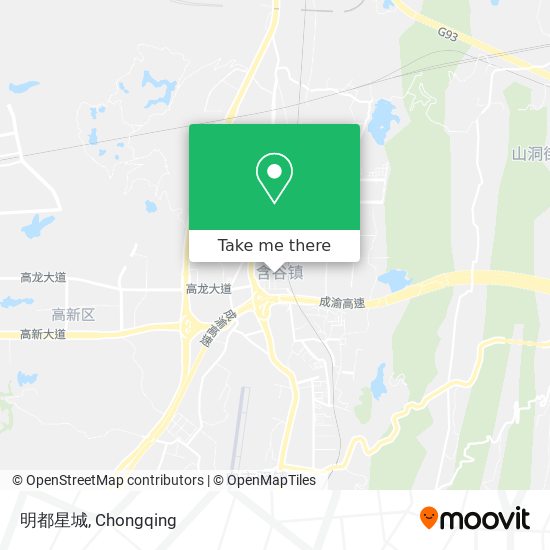 明都星城 map
