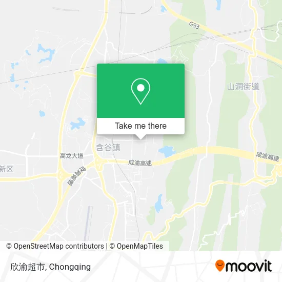 欣渝超市 map