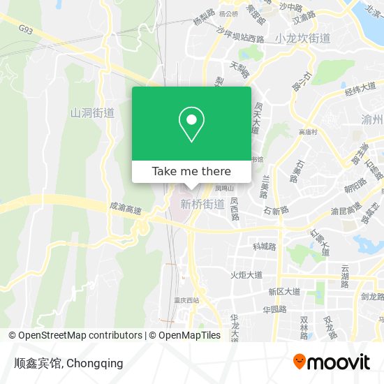 顺鑫宾馆 map