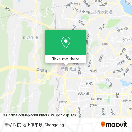 新桥医院-地上停车场 map