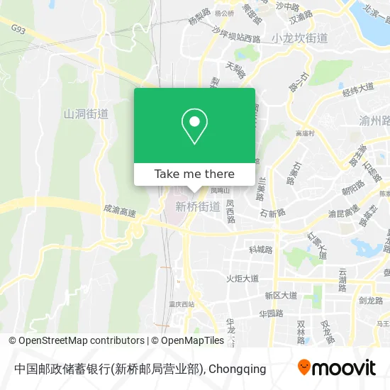 中国邮政储蓄银行(新桥邮局营业部) map