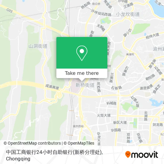 中国工商银行24小时自助银行(新桥分理处) map