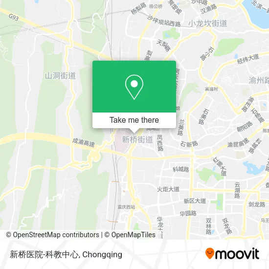 新桥医院-科教中心 map