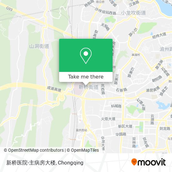 新桥医院-主病房大楼 map