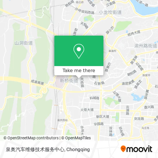 泉奥汽车维修技术服务中心 map