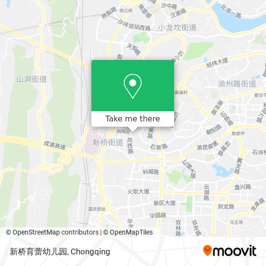 新桥育蕾幼儿园 map