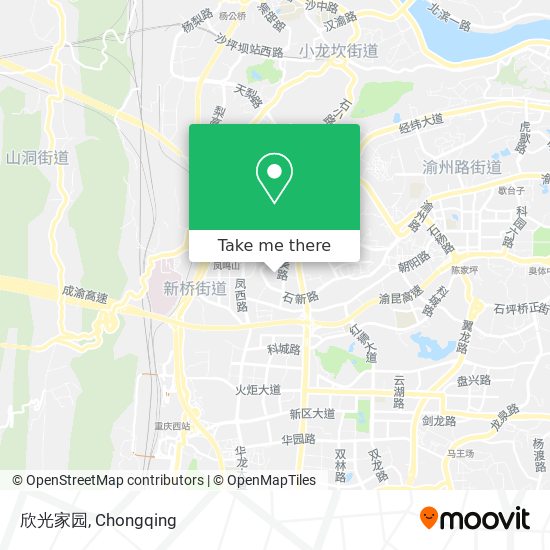 欣光家园 map