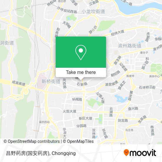 昌野药房(国安药房) map