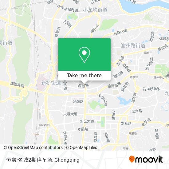 恒鑫·名城2期停车场 map