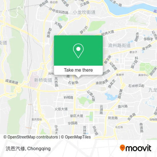 洪恩汽修 map